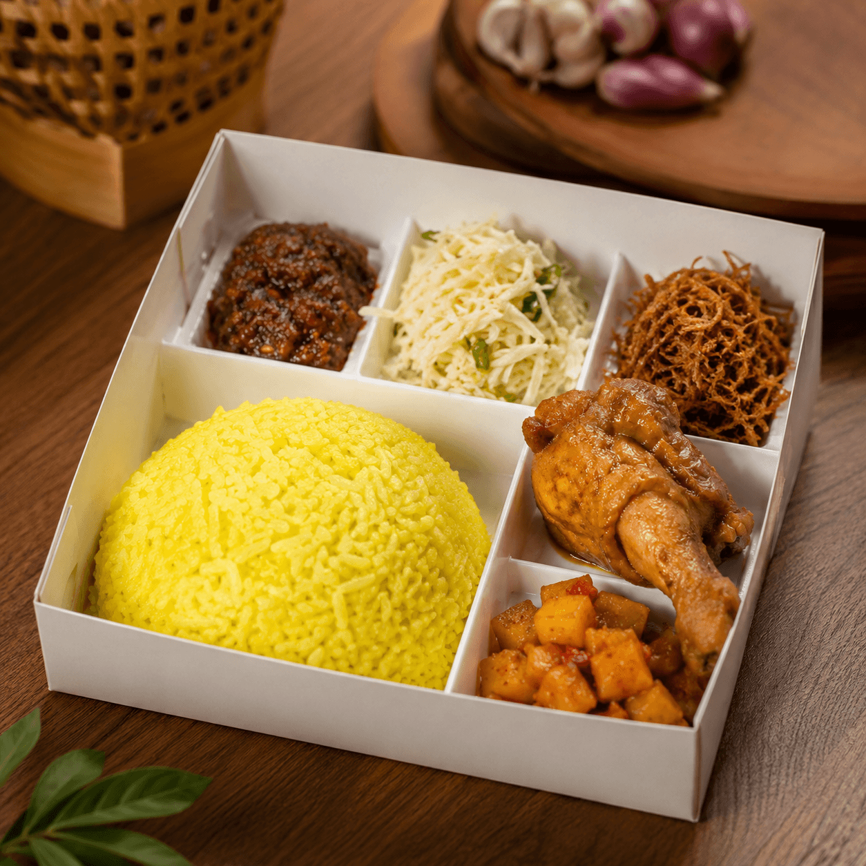 Paket Nasi Putih/Uduk/Kuning